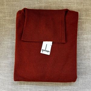 Red Cashmere Turtleneck